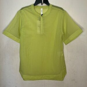 Lululemon Clear Intention Shirt Lemon Vibe Size 2 NWT